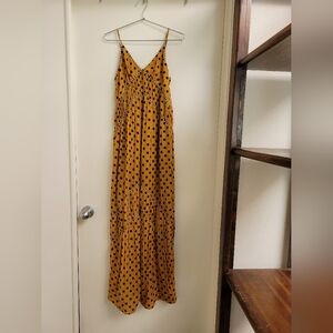 House of Harlow 1960 x REVOLVE Russo Maxi in Saffron Polka Dot Size S